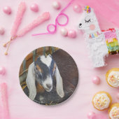 Hübsches Nubian Goat Foto Pappteller (Party)