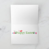 Hübsches Ostereig Feiertagskarte (Innenseite)