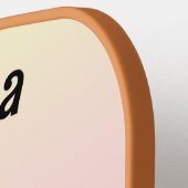 Hübsches Paddel personalisiert Pickleball Schläger (Linke Seite)