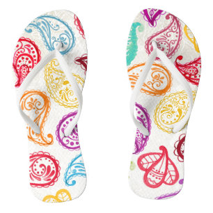 Hübsches Paisley-Muster Badesandalen