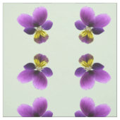 Hübsches Pansy Floral Gemustertes Gewebe Stoff (Muster)