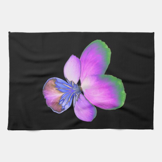 Hübsches Pansy Küchentuch (Horizontal)