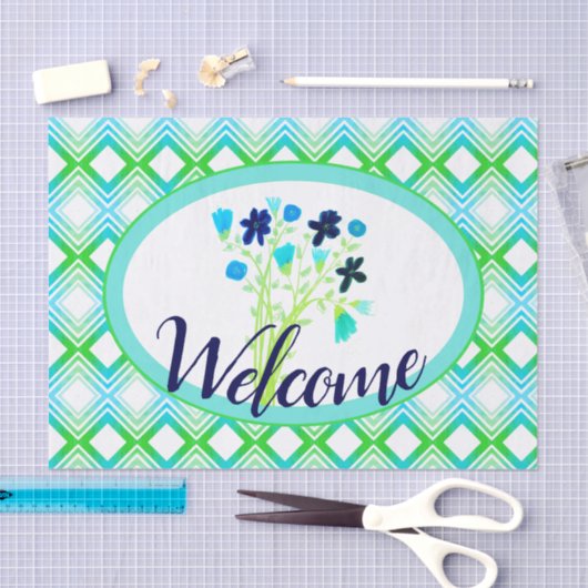 Hübsches Papier mit geflochtenen Geweben für Navy (Handwerk)