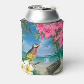 Hübsches Paradies für tropische Ozeane Dosenkühler (Kanne Rückseite)