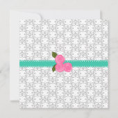 Hübsches Parfüm Einladung (Rückseite)