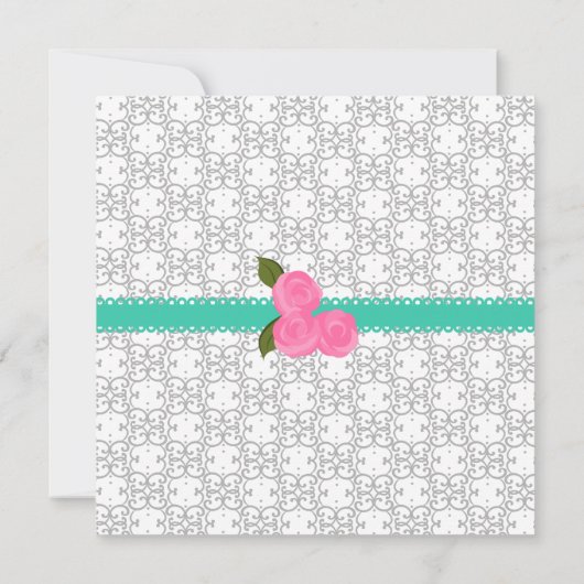 Hübsches Parfüm Einladung (Rückseite)