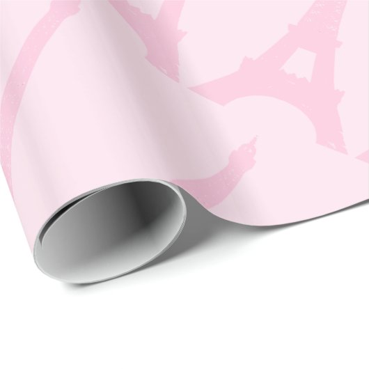 Hübsches Paris-Verpackungs-Papier Geschenkpapier (Rolleneckpunkt)