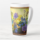 Hübsches Parkett und Wildblumen Milchtasse (Rechte Ecke)