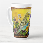 Hübsches Parkett und Wildblumen Milchtasse (Linke Ecke)