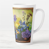 Hübsches Parkett und Wildblumen Milchtasse (Rechts)