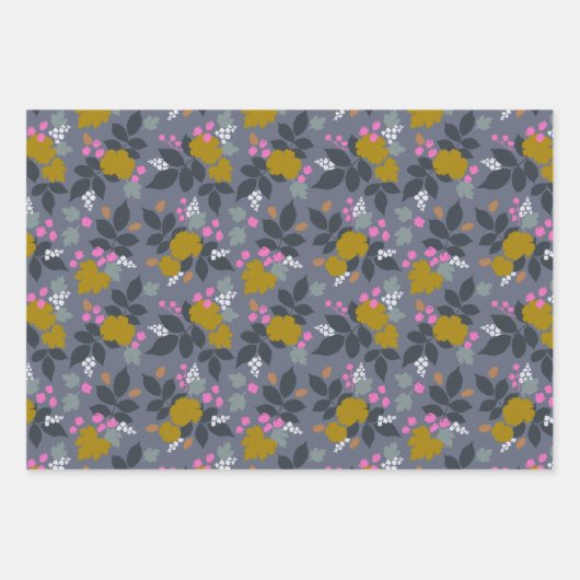 Hübsches Party Geschenkpapier Set (Vorderseite)