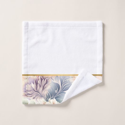 HÜBSCHES PASTEL FRÜHSTÜCK BADEZIMMER TOWEL SET (Waschlappen)