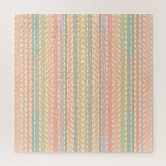Hübsches Pastell-Diamantmuster Puzzle (Vertikal)