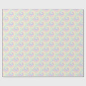 Hübsches Pastell-Gefärbte Krawatte-Muster Geschenk Geschenkpapier (Flach)