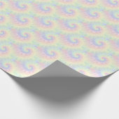 Hübsches Pastell-Gefärbte Krawatte-Muster Geschenk Geschenkpapier (Ecke)