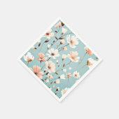 Hübsches Pastell-Muster Serviette (Ecke)