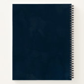 Hübsches Pastell-Watercolor-Schmetterlingsmuster Notizblock (Rückseite)