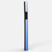 Hübsches Pastellblau Ombre und rosa Herz Case-Mate iPhone Hülle (Hinten/Rechts)