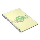 Hübsches Pentagramm Notizblock (Rechte Seite)