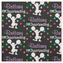 HÜBSCHES PERSONALISIERT I LIEBE CHEERLEADFABRIC STOFF