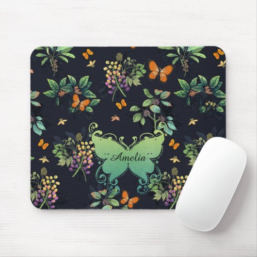 Hübsches personalisiertes dunkles mousepad (Mit Mouse)