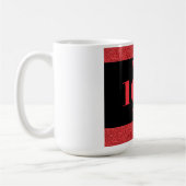 Hübsches personalisiertes Geburtstagsgeschenk 16. Kaffeetasse (Links)