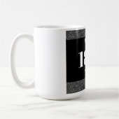 Hübsches personalisiertes Geburtstagsgeschenk 18.  Kaffeetasse (Links)