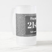 Hübsches personalisiertes Geburtstagsgläser Tasse  (Vorderseite Links)