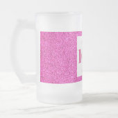 Hübsches personalisiertes Geburtstagsgläsergeschen Mattglas Bierglas (Links)