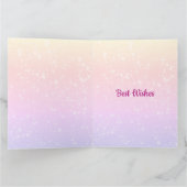 Hübsches Personalisiertes Leben Karte (Innenseite)