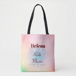 Hübsches personalisiertes Reiki-Masterdesign Tasche