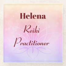 Hübsches personalisiertes Reiki Practitionerdesign