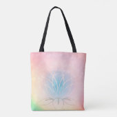 Hübsches personalisiertes Reiki Practitionerdesign Tasche (Rückseite)