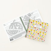 Hübsches Personalisiertes Rezept-Notebook Notizblock (Innenseite)