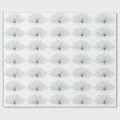 Hübsches Pfauenlackpapier Geschenkpapier (Flach)