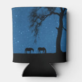 Hübsches Pferd Dosenkühler (Rückseite)