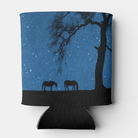 Hübsches Pferd Dosenkühler (Rückseite)