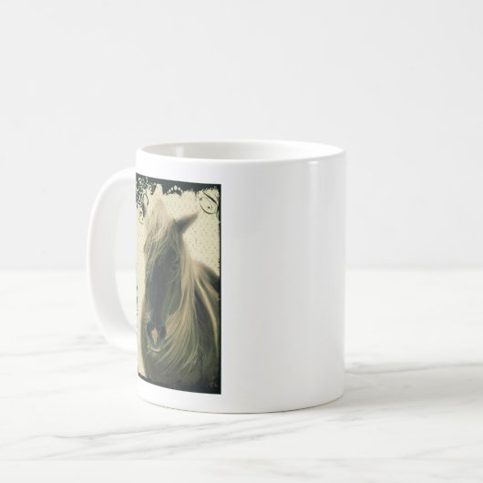 Hübsches Pferd Kaffeetasse (Vorderseite Links)