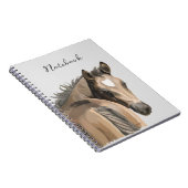 Hübsches Pferd Notizblock (Rechte Seite)