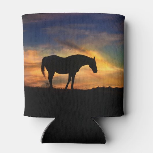 Hübsches Pferd und Südwestwind Dosenkühler (Rückseite)