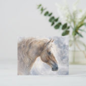 Hübsches Pferd Wavey Mane Weihnachten (Stehend Vorderseite)