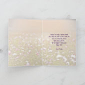 Hübsches Pferdeschlaf zum Geburtstag Karte (Innenseite)