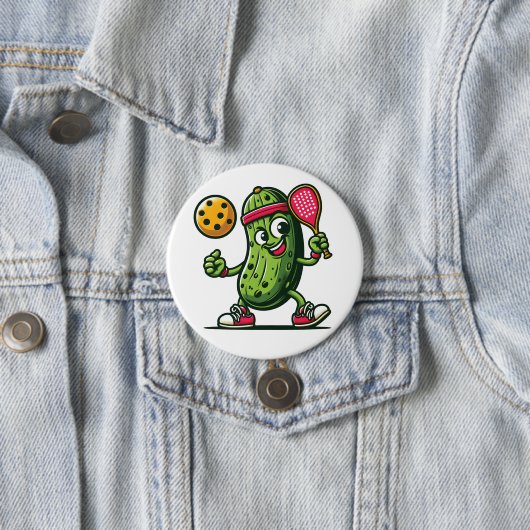 Hübsches Pickleball Button (Beispiel)