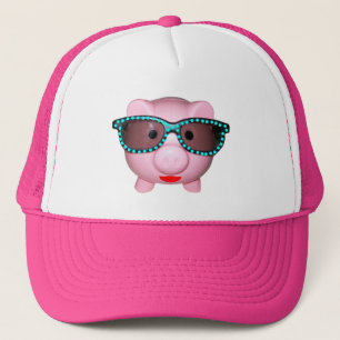 Hübsches Piggy Truckerkappe