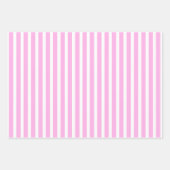 Hübsches Pink Flamingos Wrapping Paper Set 3 Geschenkpapier Set (Vorderseite 3)