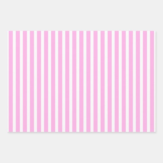 Hübsches Pink Flamingos Wrapping Paper Set 3 Geschenkpapier Set (Vorderseite 3)