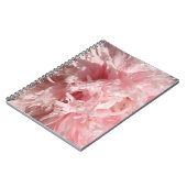 Hübsches Pink Poppy-Notebook Notizblock (Linke Seite)