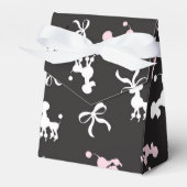 Hübsches Poodle Paradies Geschenkschachtel (Vorderseite)