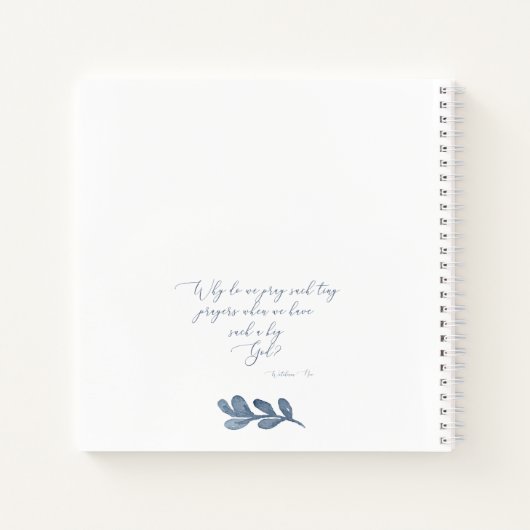 Hübsches Praetblatt Notizblock (Rückseite)