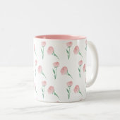 Hübsches Preppy Peony Tasse Gift für Mama (VorderseiteRechts)
